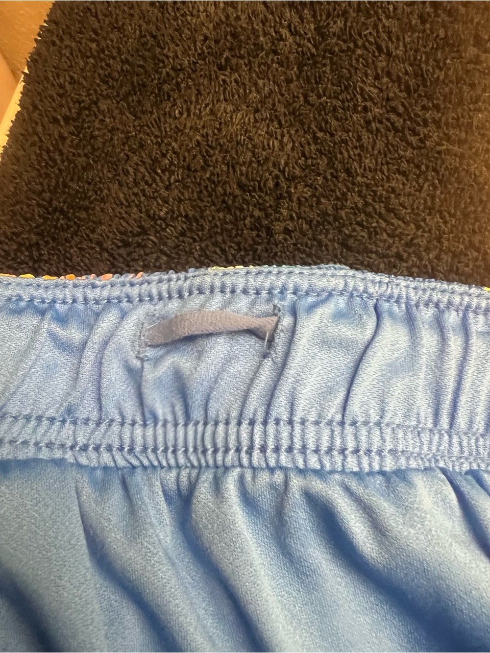 Athletic Works Women’s Blue Tropical Print Athletic Shorts - Picture 5 of 5